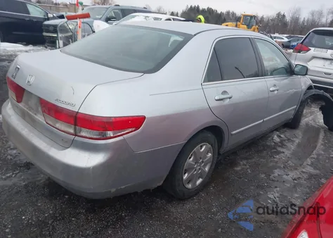2003 Honda Accord 2.4 Lx z USA, uszkodzony, nr VIN 1HGCM56393A103045